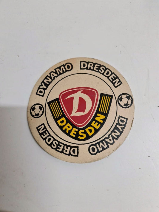 Bierdeckeln Dynamo Dresden 1 Gen.DDR RAR !
